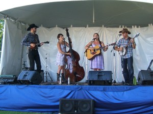 One incarnation "The Cedar Shakes" plays the Duncan Summer Fesitval