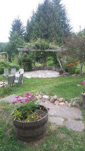 Our outdoor stage for musical events