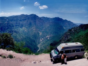 Our hippopotobus in the Copper Canyon, Mexico